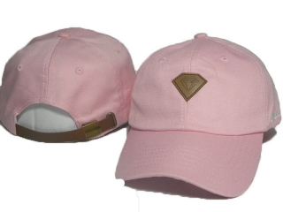 Diamond Curved Snapback Hats 35196