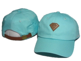 Diamond Curved Snapback Hats 35199