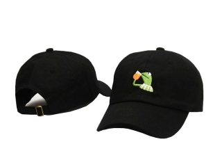 Cheap Kermit Curved Snapback Hats 38476