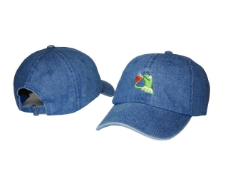 Cheap Kermit Curved Snapback Hats 38654