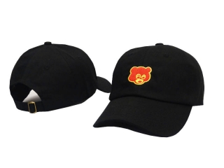 Cheap Little Bear Head Logo Curved Snapback Hats 38657
