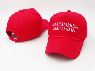 Wholesale Make America Skate Again Curved Snapback Hats 40532