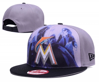 MLB Miami Marlins Snapback Hats 41532