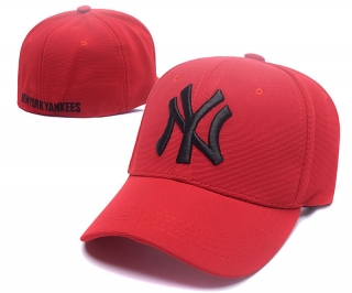 MLB New York Yankees Curved Stretch Caps 43791