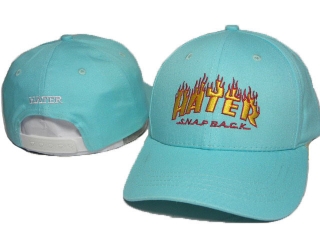 HATER Curved Snapback Caps 45303