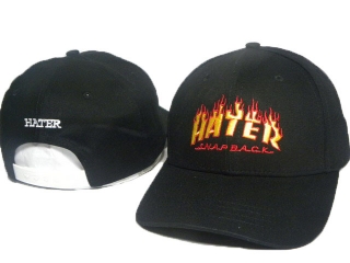 HATER Curved Snapback Caps 45304