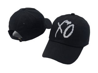 XO Curved Snapback Caps 45948