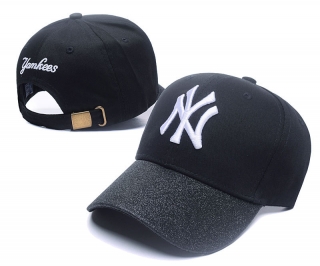 MLB New York Yankees Curved Snapback Caps 46216