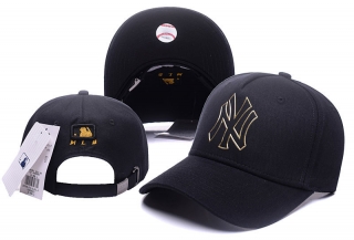 MLB New York Yankees Curved Snapback Caps 46652