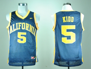 California Golden Bears Jason Kidd #5 Blue NCAA Basketball Jersey