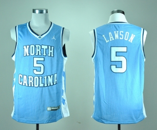North Carolina Tar Heels Ty Lawson #5 Blue NCAA Basketball Jersey