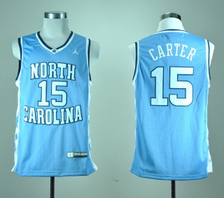 North Carolina Tar Heels Vince Carter #15 Blue NCAA Basketball Jersey