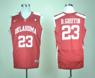 Oklahoma Sooners Blake Griffin #23 Red NCAA Basketball Jersey
