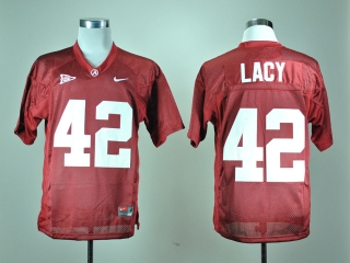 Alabama Crimson Tide Eddie Lacy #42 Crimson NCAA Football Jersey