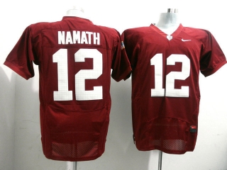 Alabama Crimson Tide Joe Namath #12 Red Combat NCAA Football Jersey