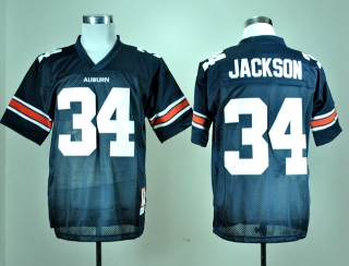 Auburn Tigers Bo Jackson #34 Blue NCAA Football Jersey