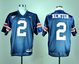 Auburn Tigers Cameron Newton #2 Blue NCAA Football Jersey