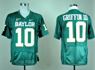Baylor Bears Robert Giffin III #10 Green Combat NCAA Football Jersey