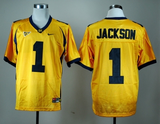 California Golden Bears DeSean Jackson #1 Golden NCAA Football Jersey