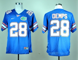 Florida Gators Jeff Demps #28 Blue NCAA Football Jersey