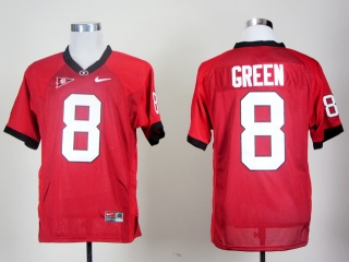 Georgia Bulldogs AJ Green #8 Red NCAA Football Jersey