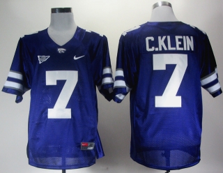 Kansas State Wildcats Collin Klein #7 Purple Big 12 NCAA Football Jersey