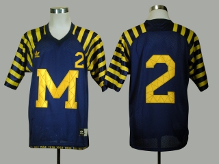 Michigan Wolverines Charles Woodson #2 Noctilucent Blue NCAA Football Jersey