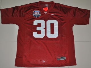 Nike Alabama Crimson Tide Dont'a Hightower 30 Crimson 2012 BCS Patch College Football Jersey