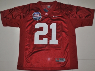 Nike Alabama Crimson Tide Dre Kirkpatrick 21 Crimson 2012 BCS Patch College Football Jersey