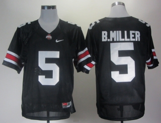 Ohio State Buckeyes Braxton Miller #5 Black NCAA Football Jersey
