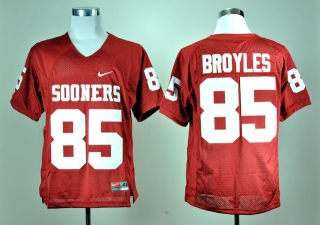Oklahoma Sooners Ryan Bryoles #85 Red NCAA Football Jersey
