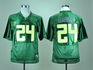 Oregon Ducks Kenjon Barner #24 Green NCAA Football Jersey
