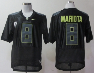 Oregon Ducks Marcus Mariota #8 Black Combat NCAA Football Jersey