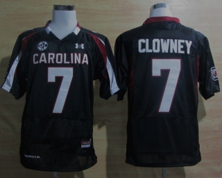 South Carolina Gamecocks Javedeon Clowney #7 Black NCAA Football Jersey