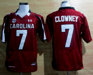 South Carolina Gamecocks Javedeon Clowney #7 Maroon NCAA Football Jersey