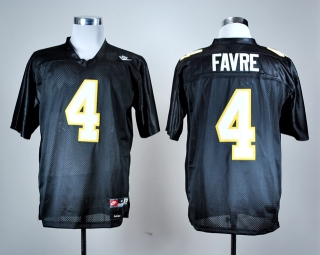 Southern Mississippi Golden Eagles Brett Favre #4 Black NCAA Football Jersey