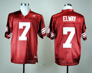 Stanford Cardinals John Elway #7 Red NCAA Football Jersey