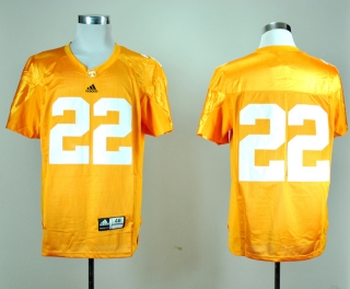 Tennesse Volunteers Rod Wilks #22 Yellow NCAA Football Jersey