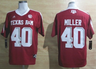 Texas A&M Aggies Von Miller #40 Red NCAA Football Jersey