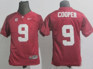 Amari Cooper #9 Red NCAA Youth Jersey