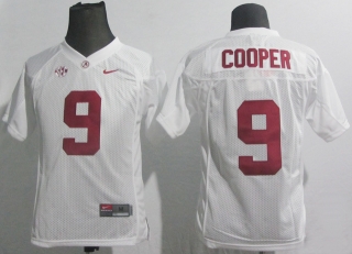 Amari Cooper #9 White #2012 SEC NCAA Youth Jersey