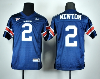 Cam Newton #2 Blue NCAA Youth Jersey