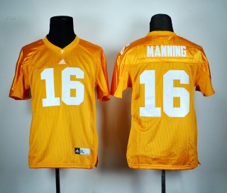 Peyton Manning #16 Yellow NCAA Youth Jersey