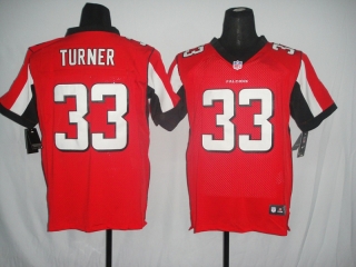 Atlanta Falcons #33 Turner Red #2012 Nike NFL Football Elite Jersey