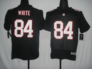 Atlanta Falcons #84 White Black #2012 Nike NFL Football Elite Jersey