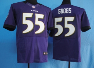 Baltimore Ravens #55 SU99S Purple #2012 Nike NFL Football Elite Jersey