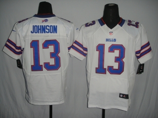Buffalo Bills #13 Johnson White #2012 Nike NFL Football Elite Jersey