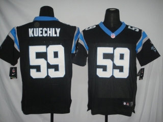 Carolina Panthers #59 Kuechly Black #2012 Nike NFL Football Elite Jersey