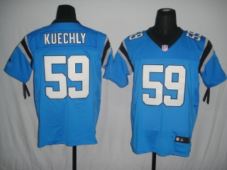 Carolina Panthers #59 Kuechly Blue #2012 Nike NFL Football Elite Jersey