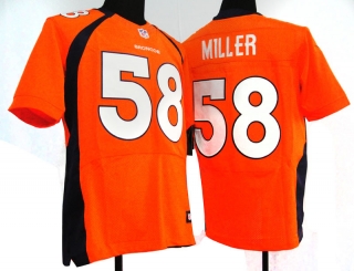 Denver Broncos #58 Miller Orange #2012 Nike NFL Football Elite Jersey